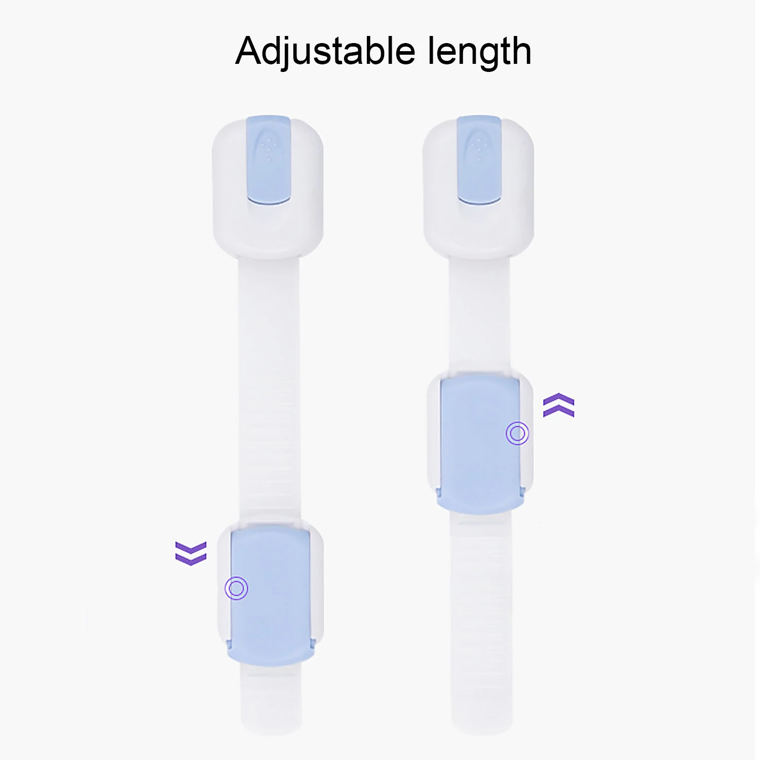 4pcs Child Toddlers Proofing Drawer Safety Locks for Home Cabinets Toilet Seat Oven Refrigerator Supplies Infant Baby Protection | Мать и