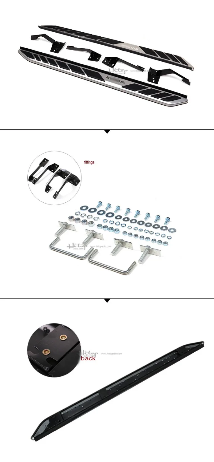 Боковая подножка для Land Rover Range Evoque 2011-2019 хорошее качество нагрузка 300 кг поставка