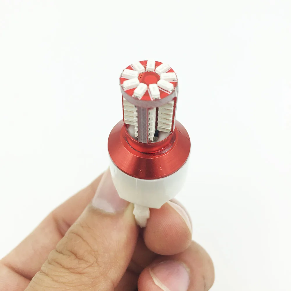 Светодиодный фонарь Y 1156 BA15S 1157 BAY15D T20 W21W светодиодный светильник W21/5 Вт 7440 7443 4014 57SMD