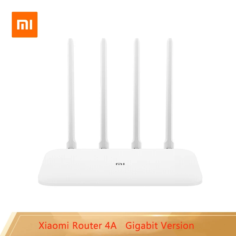 Xiaomi Mi 4A маршрутизатор Gigabit Edition двухъядерный двухдиапазонный 2 4 ГГц 5 WiFi 16 Мб ROM 128