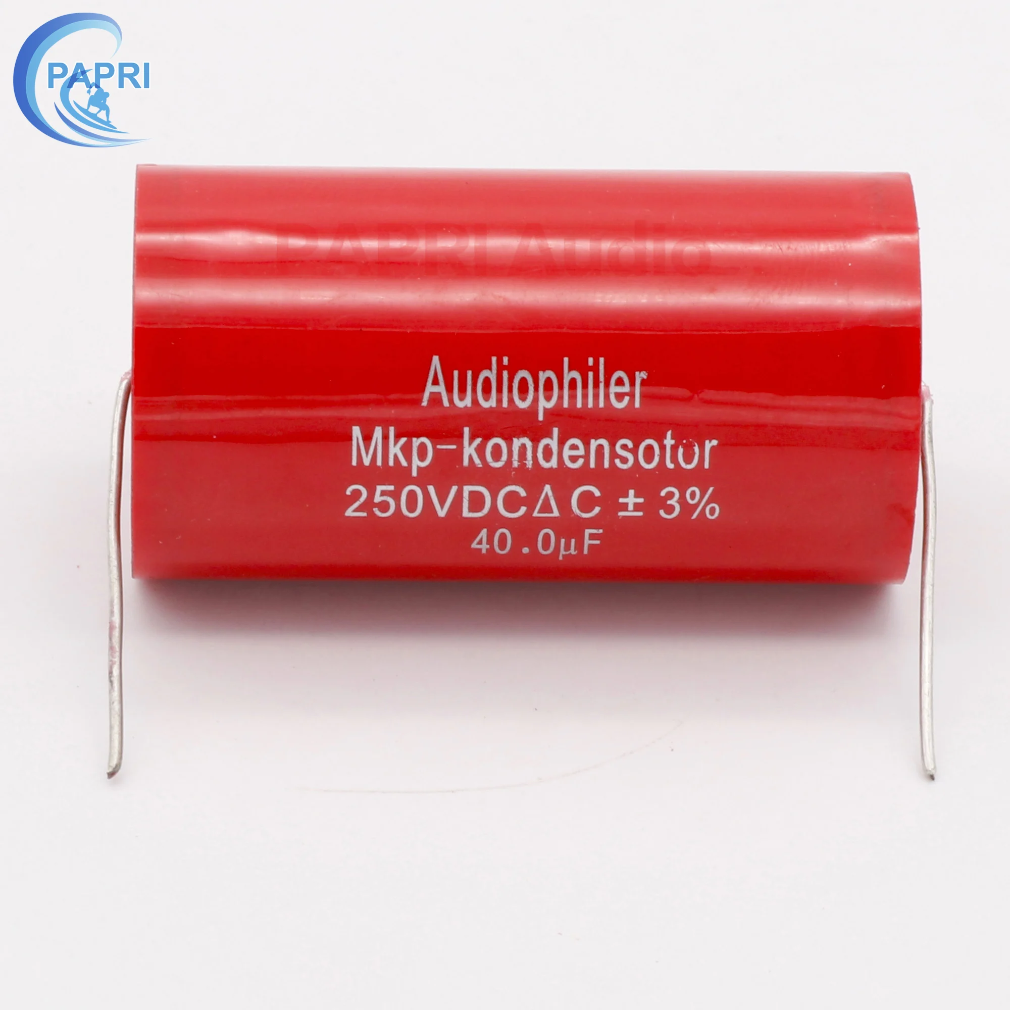 

PAPRI 40UF 250VDC Axial MKP DIY Audio Grade Capacitor For HiFi Tube Guitar Amplifier Lot/1PCS