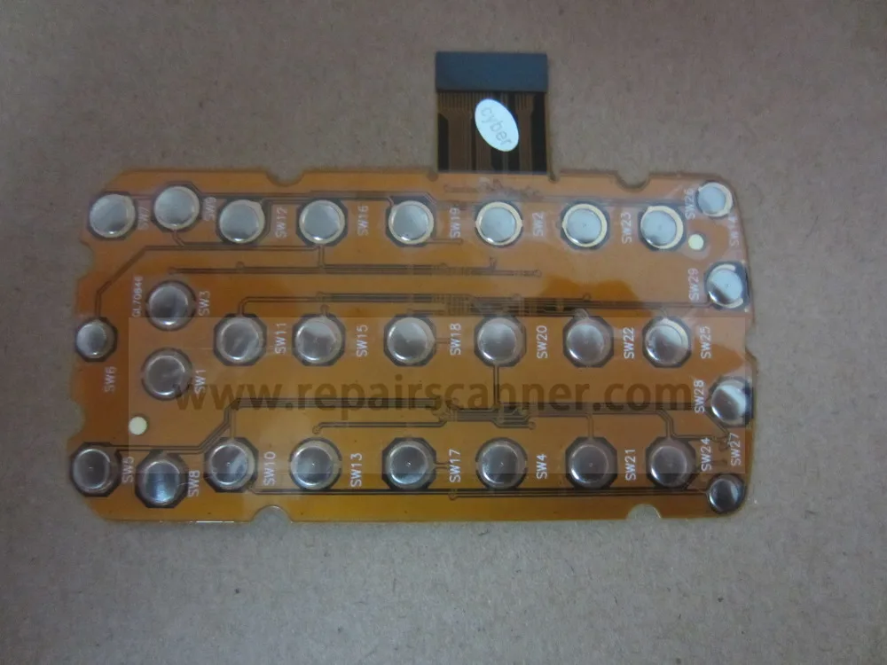 

NEW 28Keys Keyswitch for Motorola Symbol MC3090G MC3200 MC3190 Keypad Plastic Cover