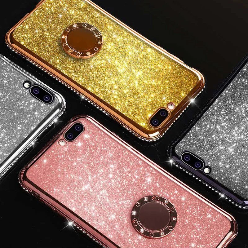 Магнитные чехлы-подставки для телефонов iPhone XS Max XR X 11 8 7 6S 6 Plus чехол A6 A8 с блестящим