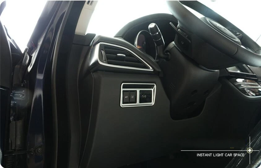 Для JAGUAR F Ритмо X761 2016 2017 авто Stying Accessori Interni ABS posteriore tronco ворота Interruttore Decorativa