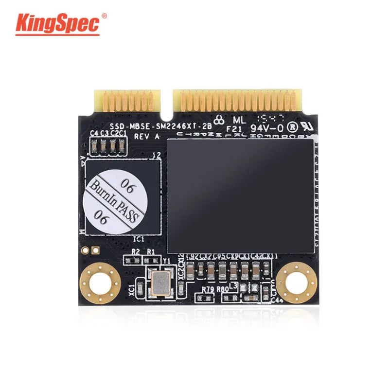 KingSpec SSD HDD полудиск mSATA 128 ГБ 256 Mini SATA Внутренний твердотельный диск для ноутбука