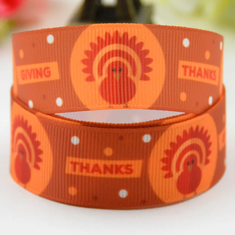 

7/8 ''22 мм, 1" 25 мм, 1-1/2 "38 мм, 3" 75 мм День благодарения с изображением персонажей мультфильмов, корсажная лента вечерние украшения X-01599 10 метров