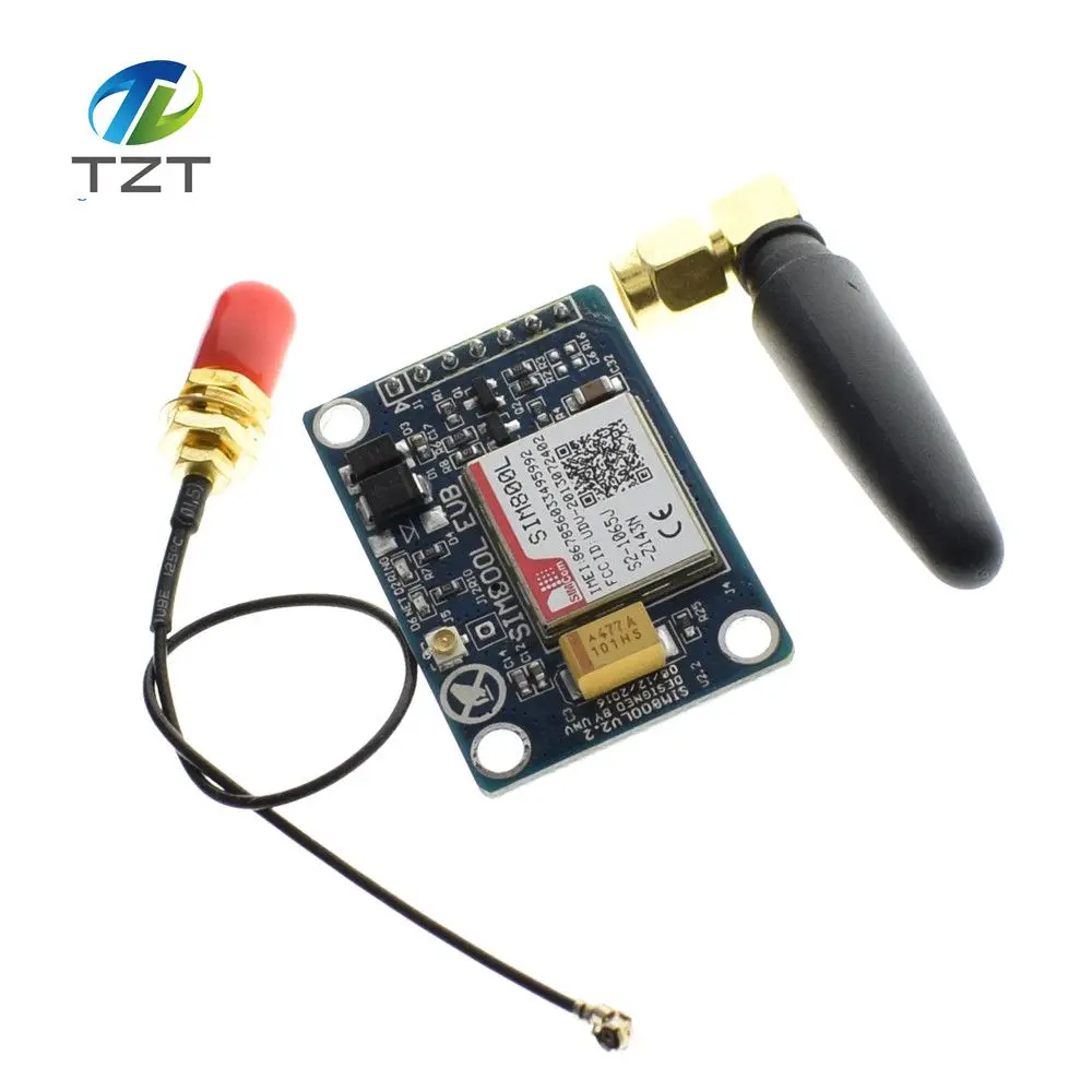 1 шт. SIM800L V2.0 5V беспроводной GSM GPRS модуль Quad Band W/антенна кабельный колпачок|gprs module|gsm