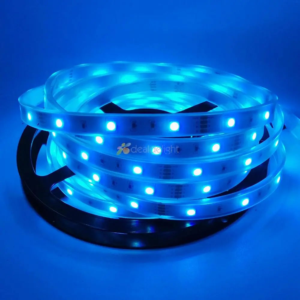 IP67 водонепроницаемая светодиодная лента 5050 DC12V 30 LED/M Высококачественная