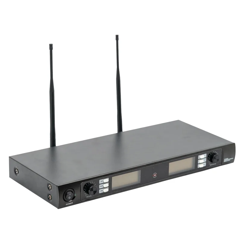 Профессиональная Беспроводная микрофонная система 920T 2 канала UHF Dynamic Professional 4