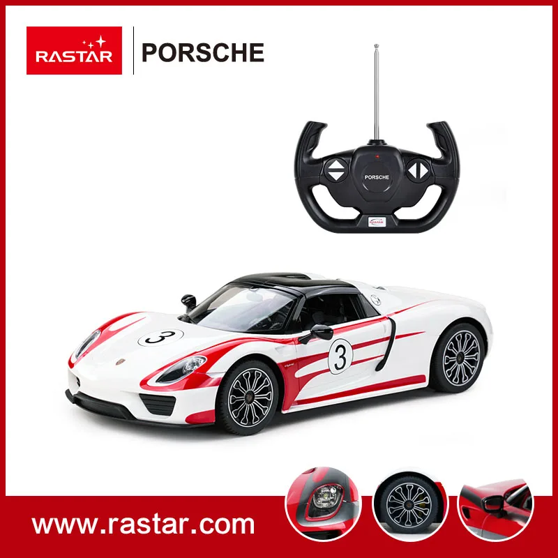 Rastar лицензированный PORSCHE 918 Spyder представление черный в наличии инвентарь 1:14