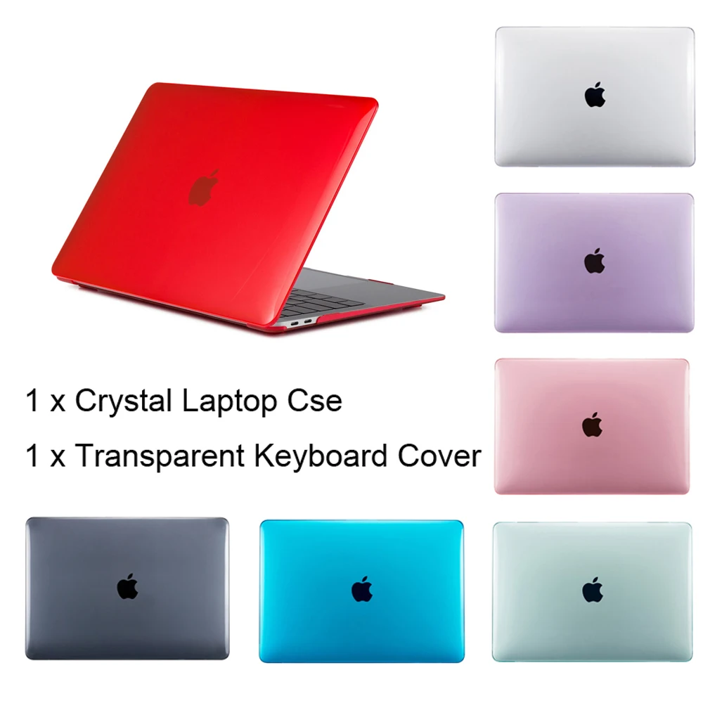 Прозрачный чехол для ноутбука APPle MacBook Air Pro Retina 11 12 13 3 15 4 дюйма с сенсорной панелью