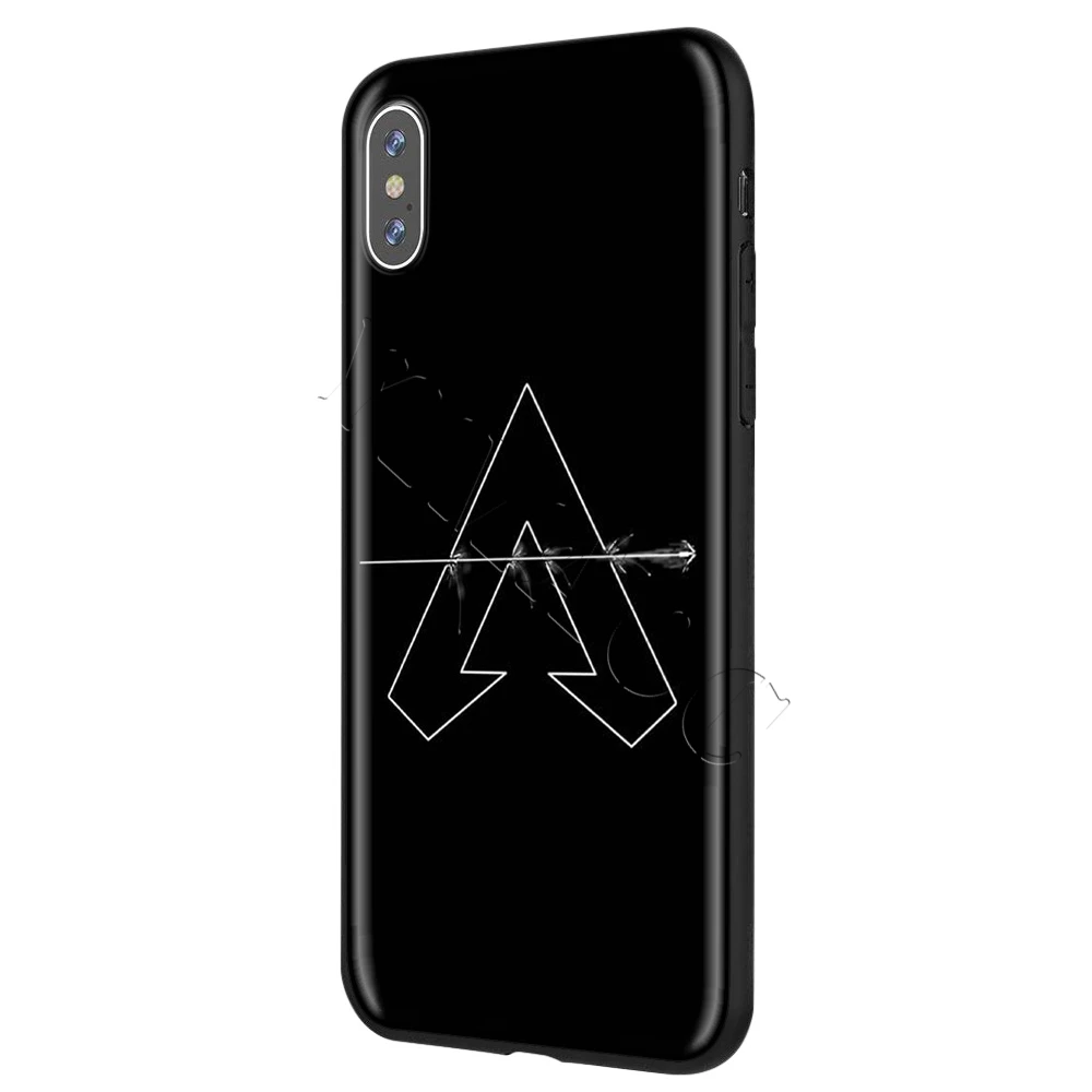 7 Мягкий силиконовый чехол для iPhone 11 Pro XS Max XR X 8 7 6 6S Plus 5 5S se - Цвет: 7