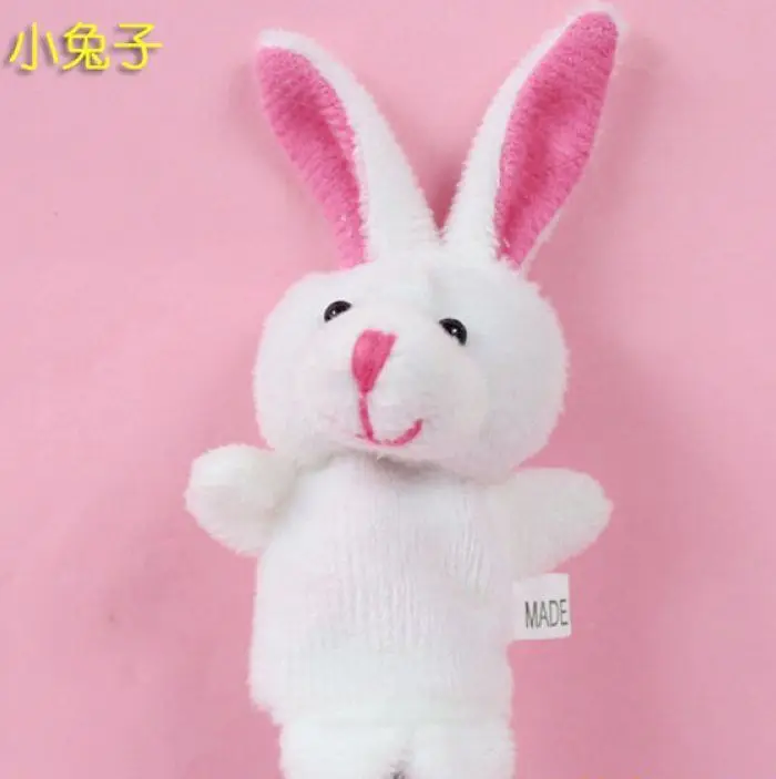 10pcs/lot Finger Animal Play Learn Story Toy Cute Cartoon Puppets Baby Plush Talking Props(10 animal group) Toys Dolls | Игрушки и хобби