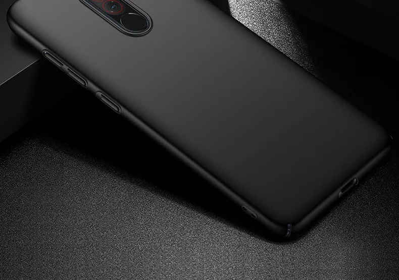 MOFi xiaomi pocophone f1 Чехол Жесткий pc задняя крышка global poco f1 чехол для телефона черная защита pocopone f1 чехол