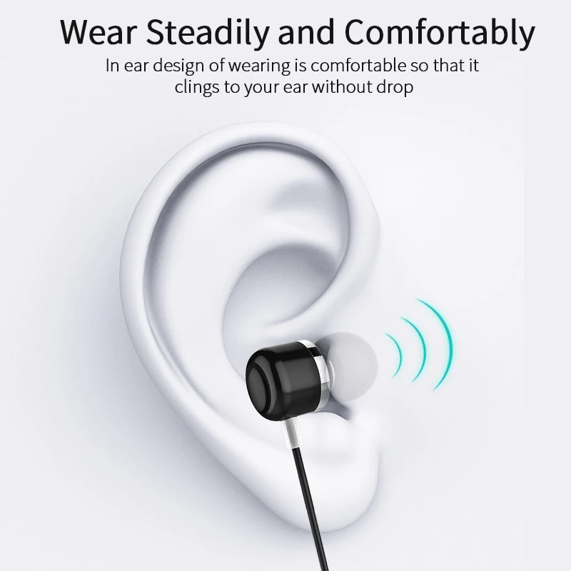 Langsdom J11 Metal Earphone with Mic 3.5mm In-ear Hifi Headset Super Bass Earphones Earbuds for phone xiaomi Huawei Samsung mp3 |