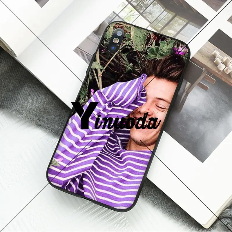Чехол для телефона Yinuoda Singer Harry Styles One Direction DIY чехол Apple iPhone 8 7 6 6S Plus X XS MAX 5 5S SE XR |