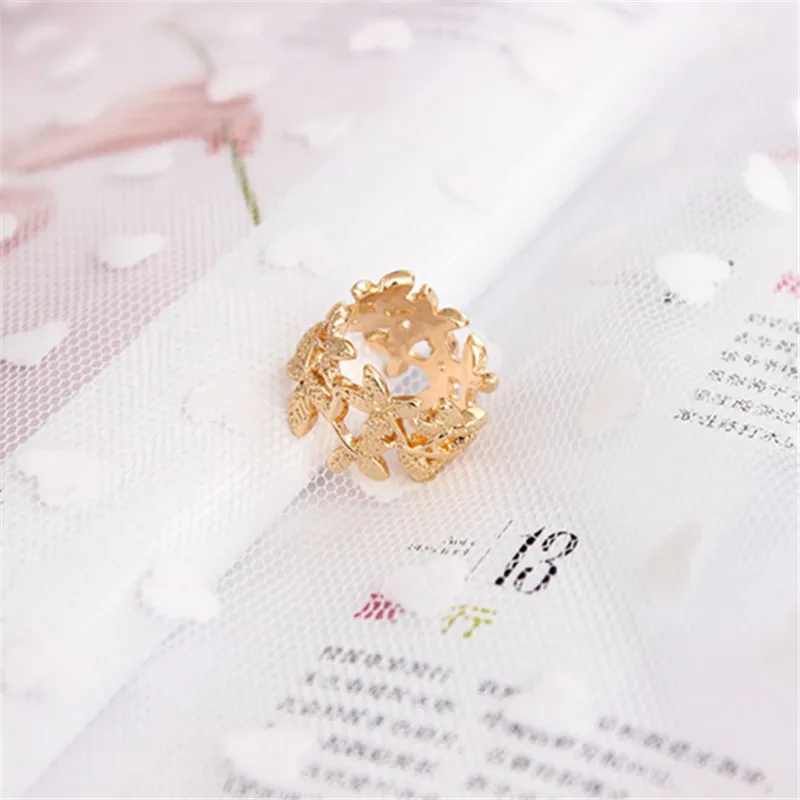 laurel ring leaf adjustable | Украшения и аксессуары