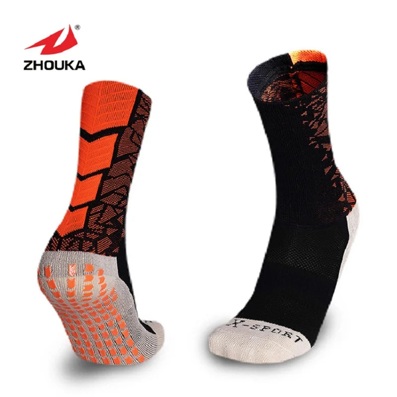 2019 Men Summer Running Cotton Rubber Socks Football Soccer High Quality Anti Slip Breathable Women Cycling |