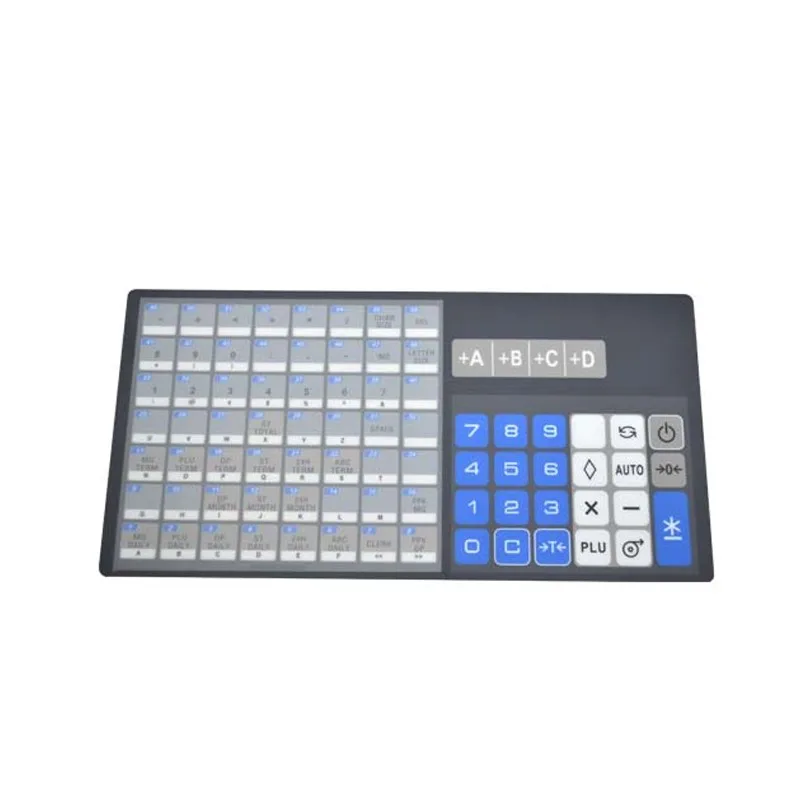 Новая английская версия 56 клавишная клавиатура пленка для DIGI SM500 SM 500 розничные