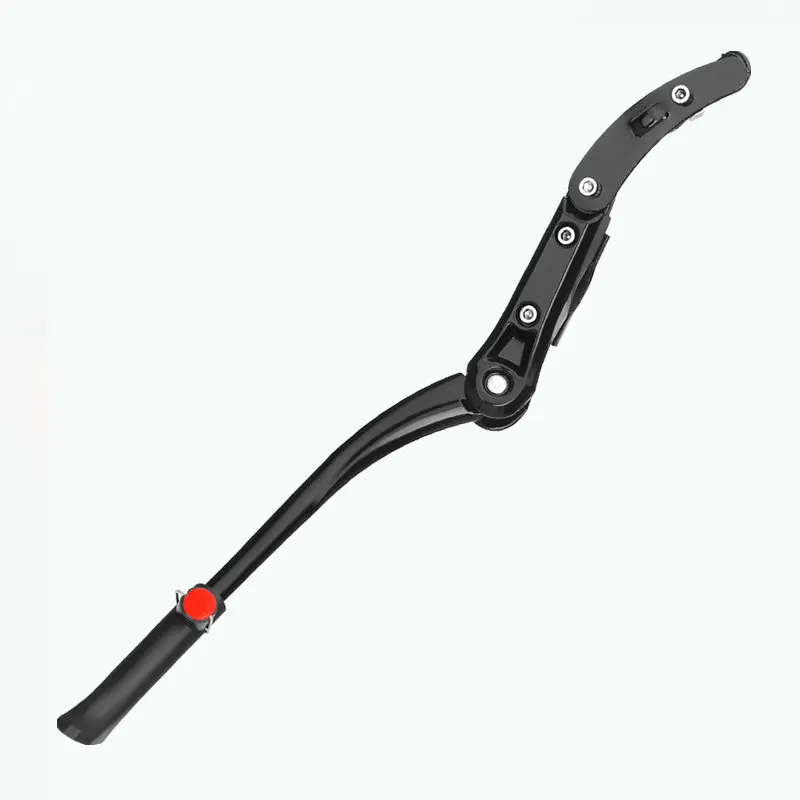 B black 2" 27,5" 2" MTB велосипедная подножка, парковочные стойки для горного велосипеда, Подножка для шоссейного велосипеда, боковая опора, регулируемая подножка - Цвет: B black