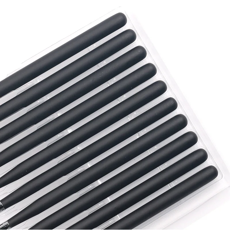 10 с набором кисточка для ногтей черная ручка рисунок в полоску пером Наборы DIY