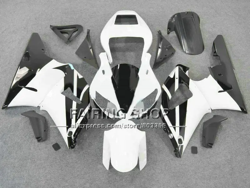 Комплект обтекателей для мотоцикла Personlize белый черный YAMAHA 1998 1999 YZFR1 YZF R1 YZF1000 98 99