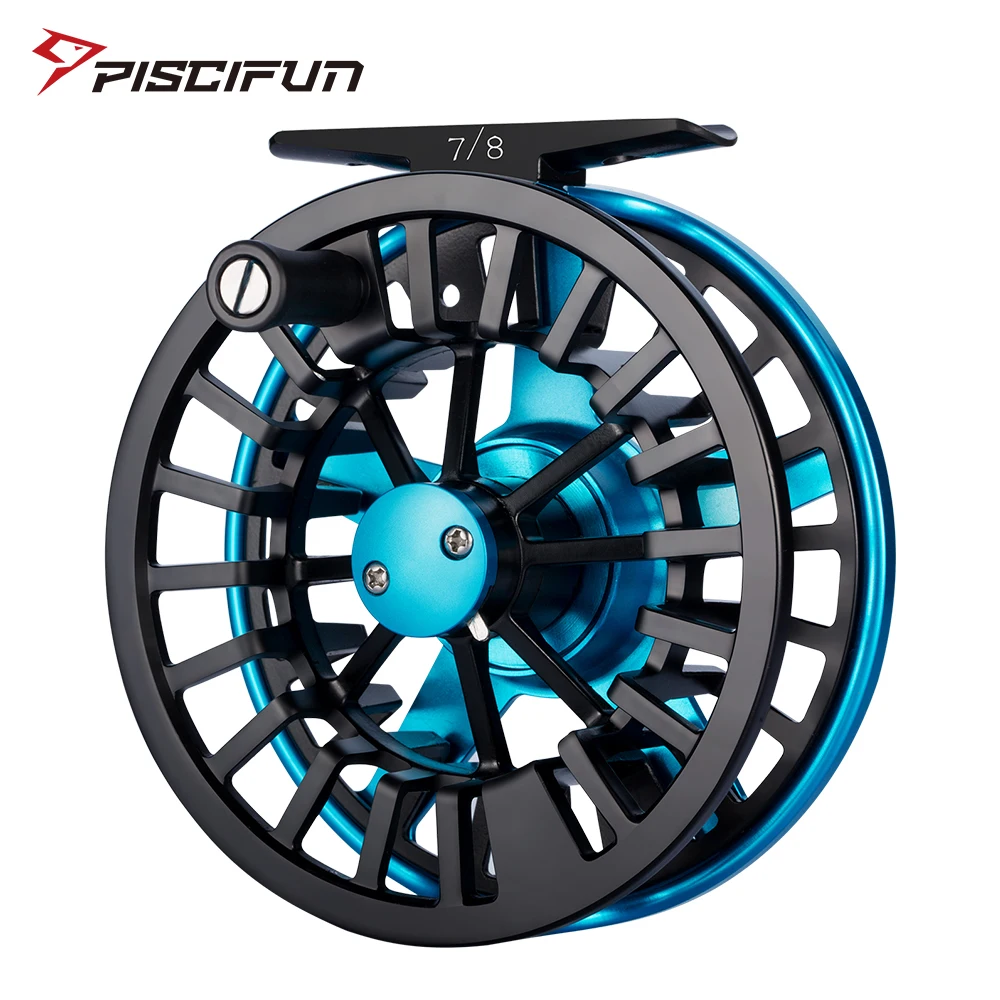 Катушка для ловли нахлыстом Piscifun AOKA алюминиевая нахлыстовая катушка 3/4 5/6 7/8WT с