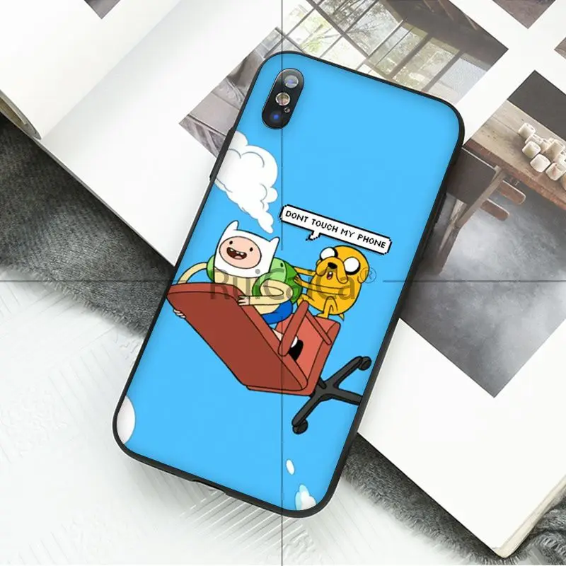 Чехол для телефона Ruicaica adventure time cute Beemo BMO Джек Финн Lumpy iPhone 8 7 6 6S Plus 5 5S SE XR X XS MAX |