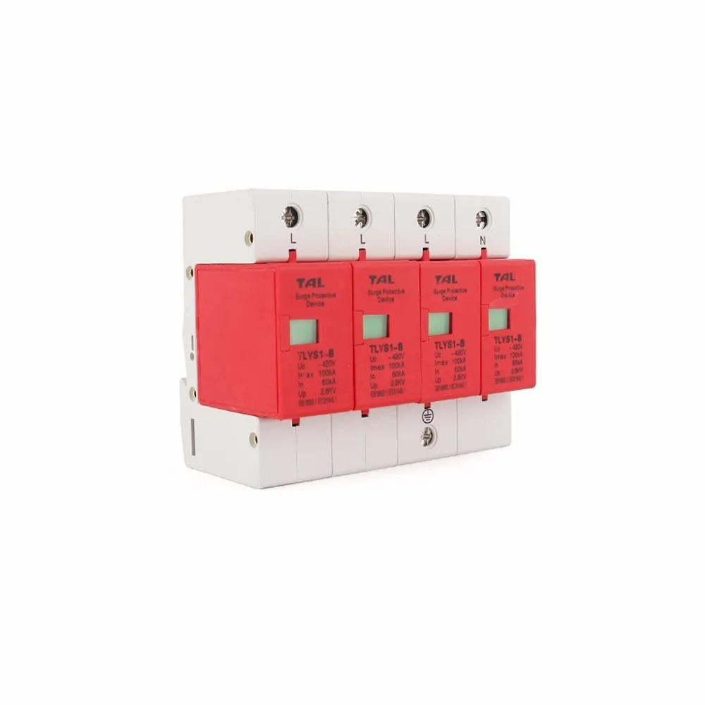 Устройство для защиты от перенапряжения 60KA ~ 100KA 275V 385V 420V AC Spd устройство дома