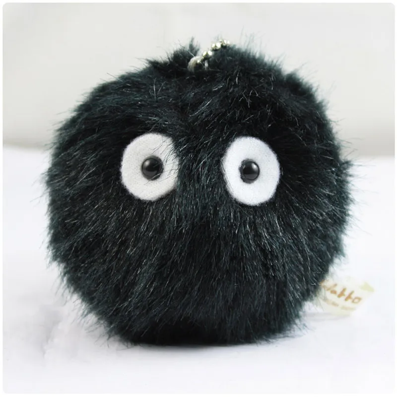 2020 Новинка Тоторо уголь брикет плюшевые игрушки одна штука мини Плюшевые черные