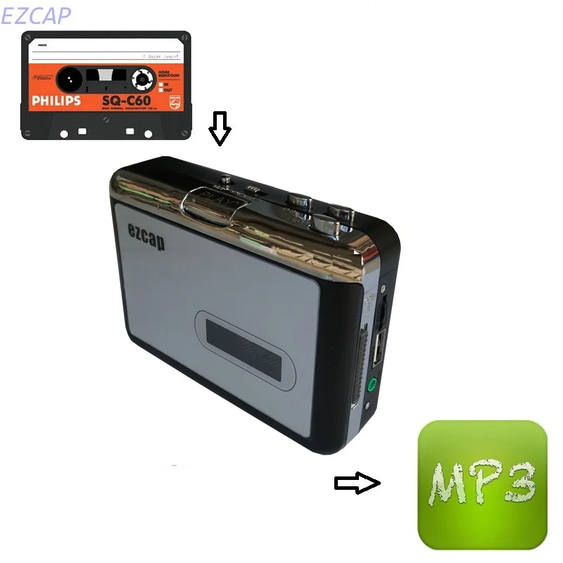 2017 Новый конвертер кассетных лент преобразование старой кассетной ленты в mp3