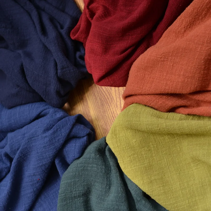 Artistic dresses hand-made bamboo cotton fabrics soft sand washing | Дом и сад