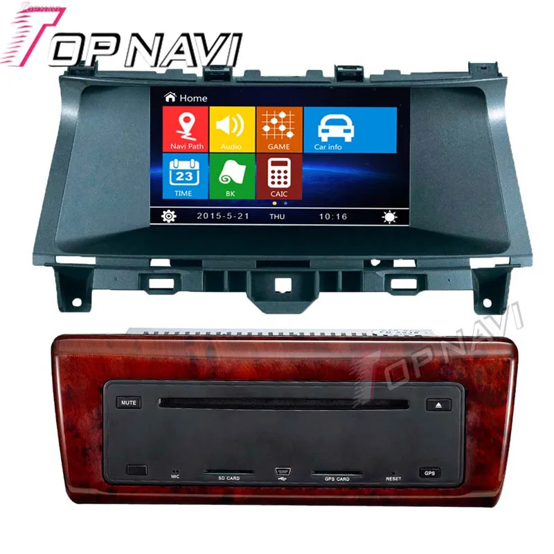 Автомобильный DVD плеер wanобычно 8 дюймов с GPS для Honda Accord 08 автомобильное радио