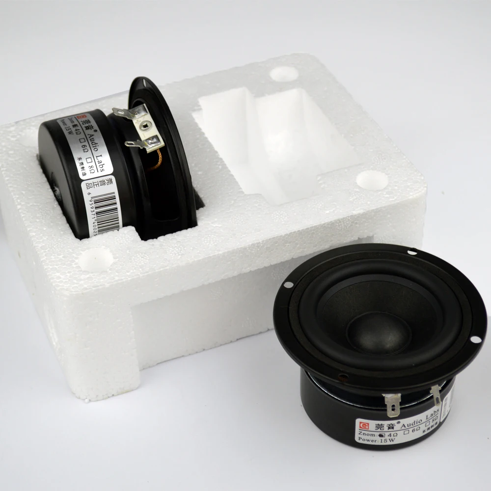 DIY Bookshelf speaker 3-inch full-range hifi sound quality 2PC | Электроника