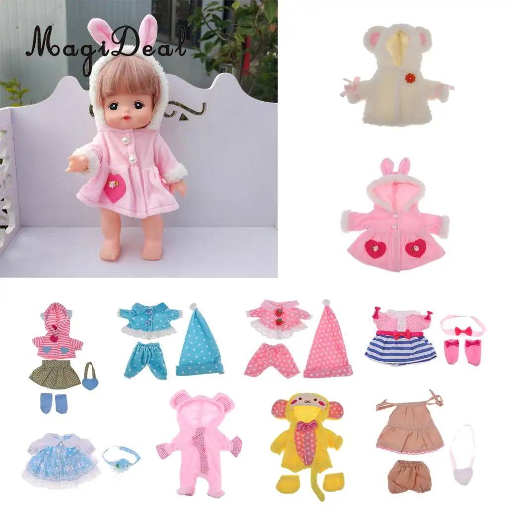 10 Patterns Lovely Clothes for Mellchan Baby Doll 9-11
