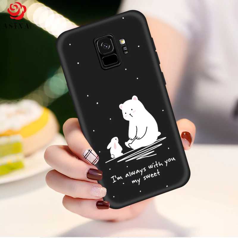 Силиконовый чехол ASINA для Samsung Galaxy S9 с милым объемным изображением животных Plus