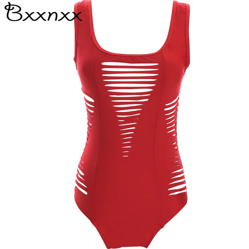 Черный красный купальник с узором выдалбливают один предмет женский винтажный