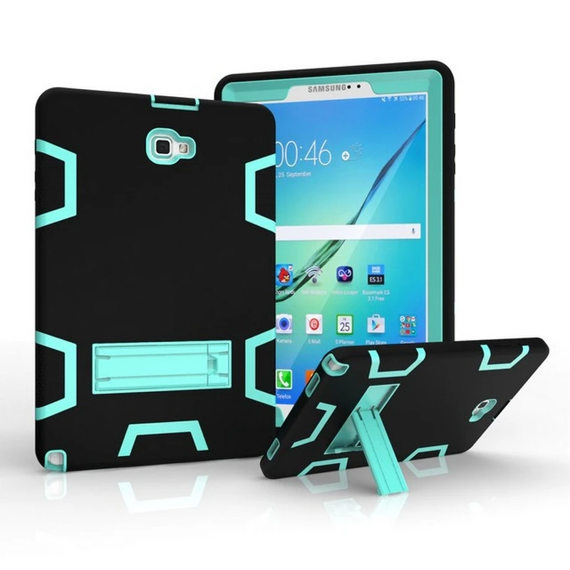 Оригинальный силиконовый + PC защитный противоударный чехол для Samsung Galaxy Tab A P580 P585