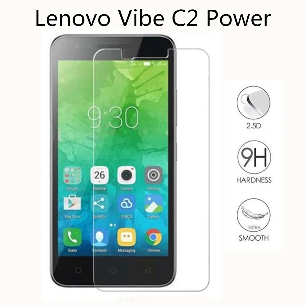 

Tempered Glass For Lenovo Vibe C2 Power K10a40 5.0" inch Protective For Lenovo Vibe C2 Power Screen Protector films