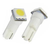 ysy 500pcs t5 1 smd 5050 led 1smd chip instrument lights clearance dashboard wedge car light bulb