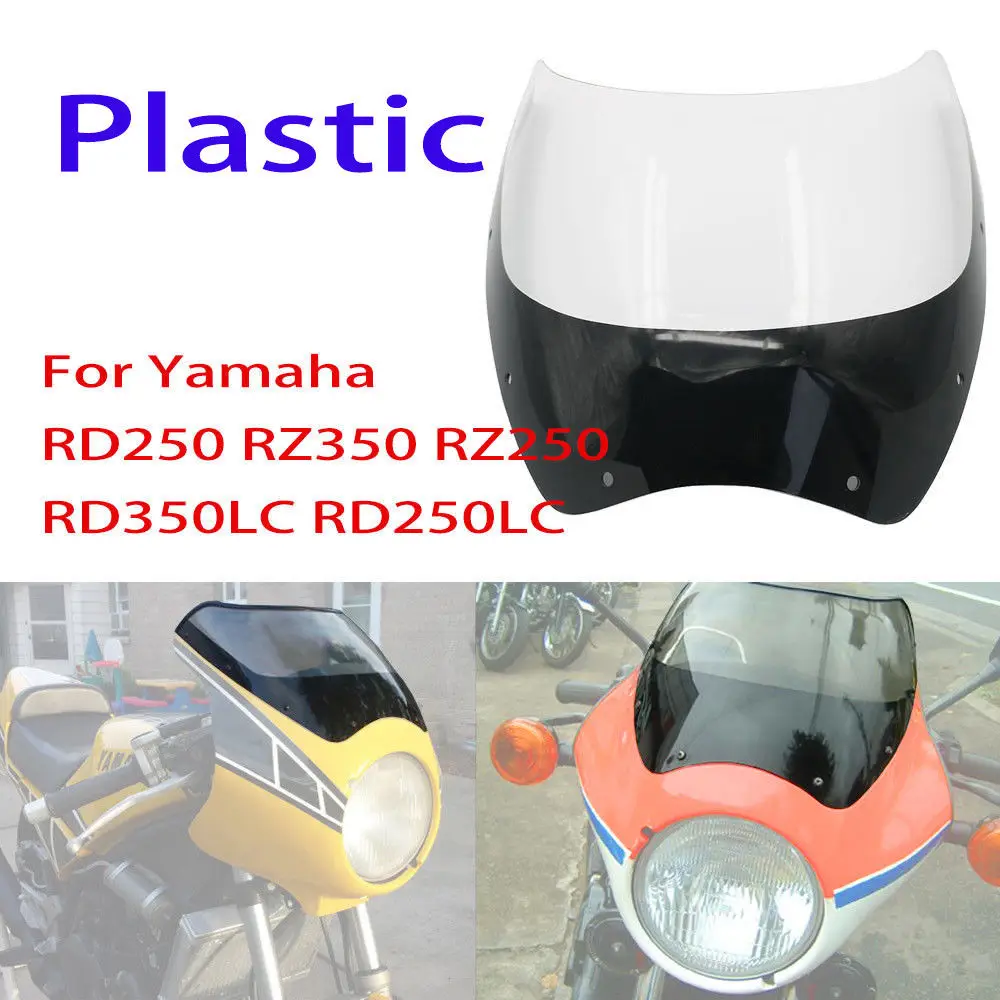 Лобовое стекло мотоцикла лобовое передняя защита от ветра дефлекторы для Yamaha RD250
