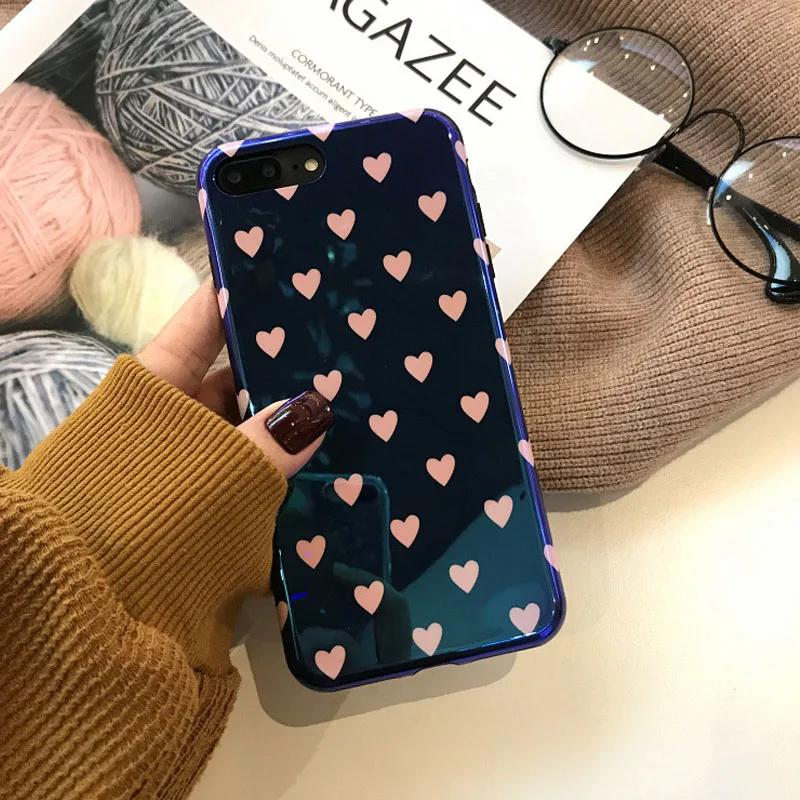JiBan Love Чехол для мобильного телефона iphone 6 6s 7 8 plus X XS MAX XR все включено IMD мягкая