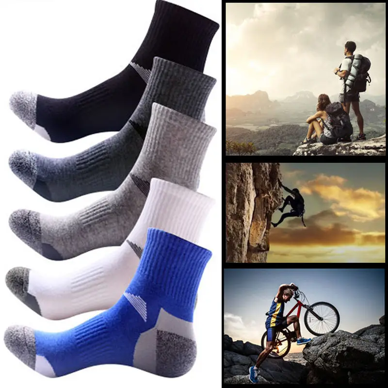 Высокое качество Носки коттоновые носки подкрепление дизайн для пятка и носок