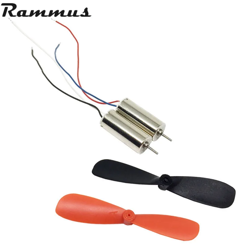 Rammus 2 шт./компл. Φ 7*16 мм Micro DIY Вертолет без сердечника 716DC двигатель с пропеллером