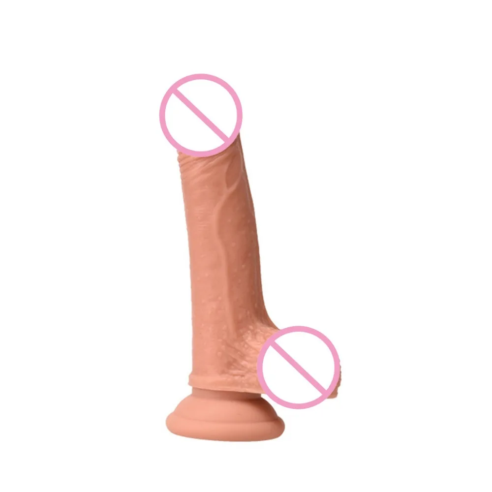 Водонепроницаемый реалистичный G Spot фаллоимитатор на присоске Мужской пенис