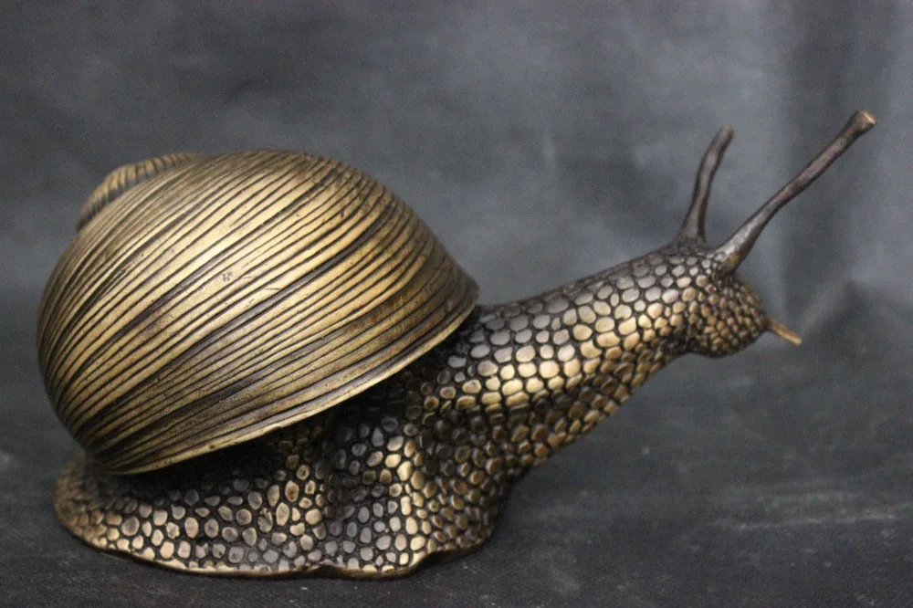 Старинная древняя китайская культура народная медная Бронзовая статуя