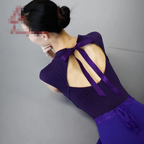 purple leotard Гимнастический купальник, гимнастический купальник, балетная пачка, танцевальная юбка, платье, плоский боди, костюм, комбинезон, купальники, костюмы, одежда - Цвет: purple leotard