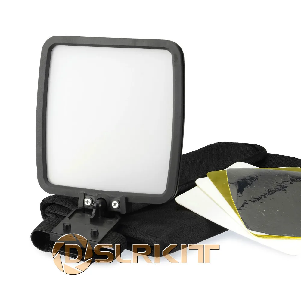 

Flash Reflector Diffuser 4 color white gold silver translucent for Canon Nikon