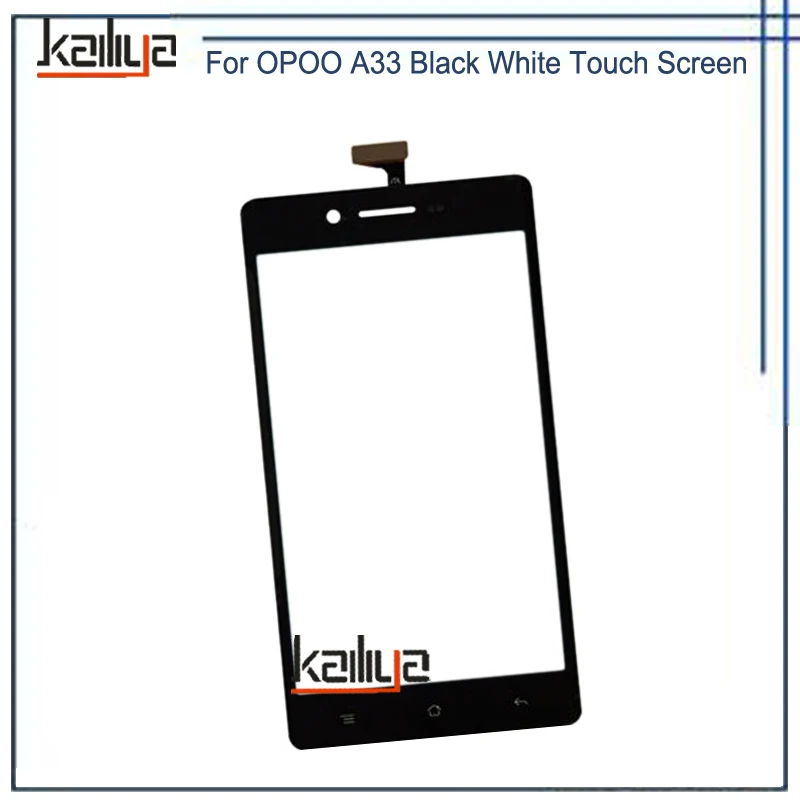 Дигитайзер сенсорный экран для Oppo A33 Черный Белый Новый 5 0 дюймов стекло сенсор