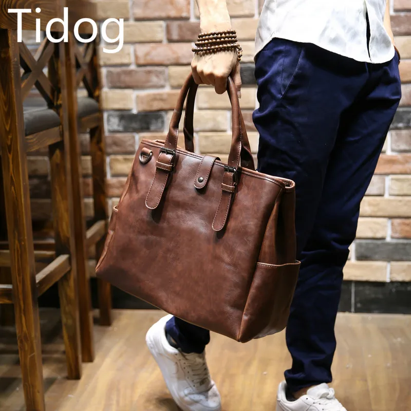 Корейская мужская сумка мессенджер Tidog дорожная тоут|male bag|bag totebags messenger bag |